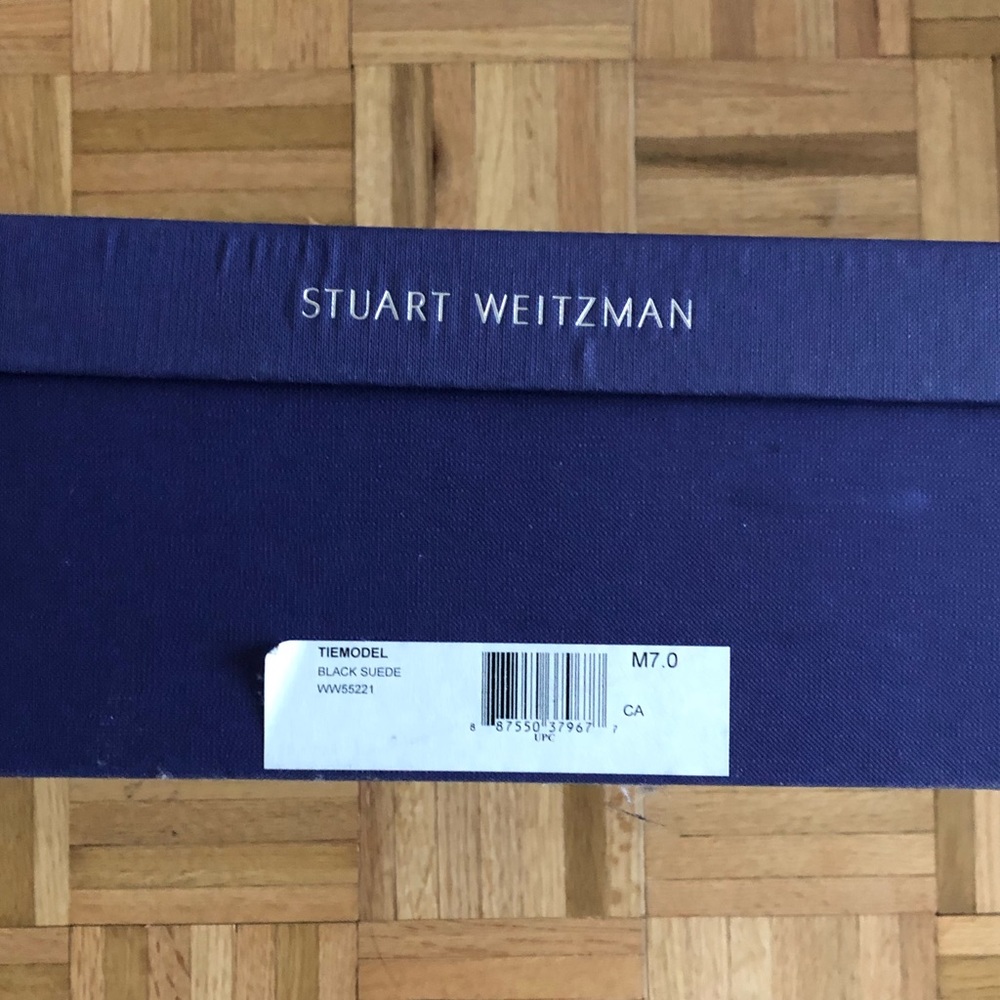 Stuart Weitzman TieModel Suede Over-The-Knee Boots - Picture 5 of 6